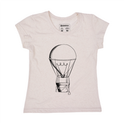 Recycled Polyester + Linen Women's T-shirt - Fly Away