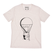 Recycled Polyester + Linen Men's T-shirt - Fly Away