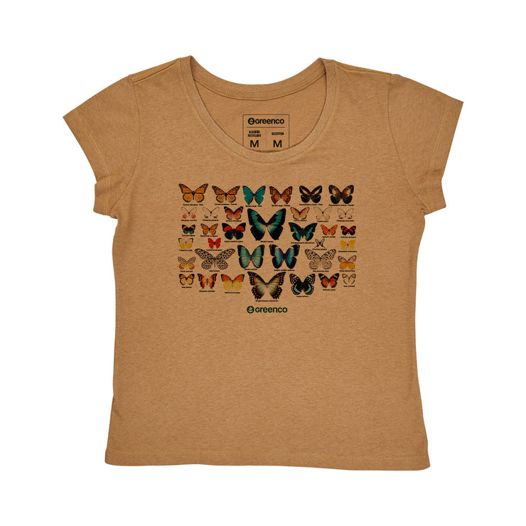 Recotton Women's T-shirt - Butterflies