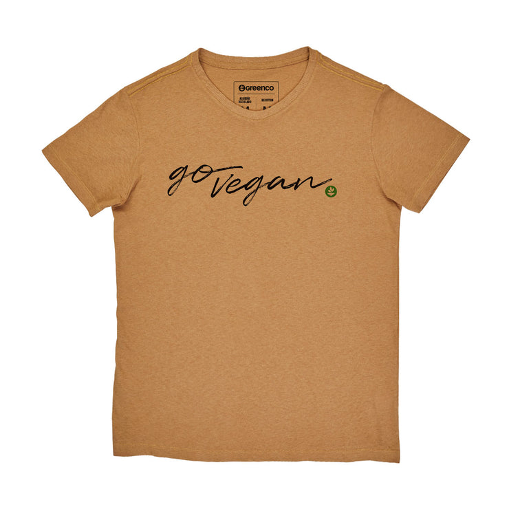 Recotton Men's T-shirt - Go Vegan