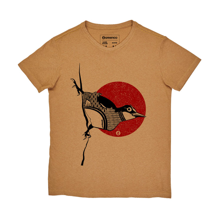 Recotton Men's T-shirt - Bird
