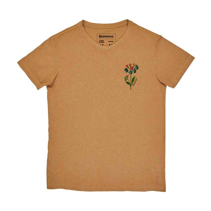 Recotton Men's T-shirt - Watercolor Flower