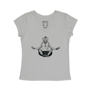 Women's V-neck T-shirt - Monkey Yoga