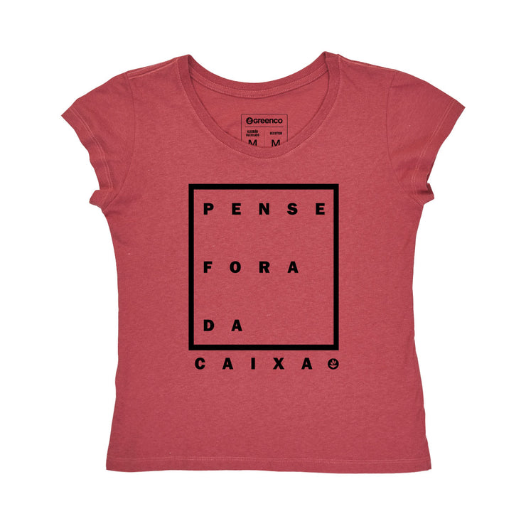 Recotton Women's T-shirt - Pense Fora Da Caixa