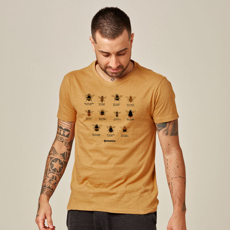 Recotton Men's T-shirt - Bees