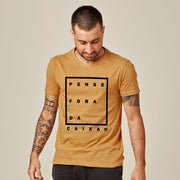 Recotton Men's T-shirt - Pense Fora Da Caixa