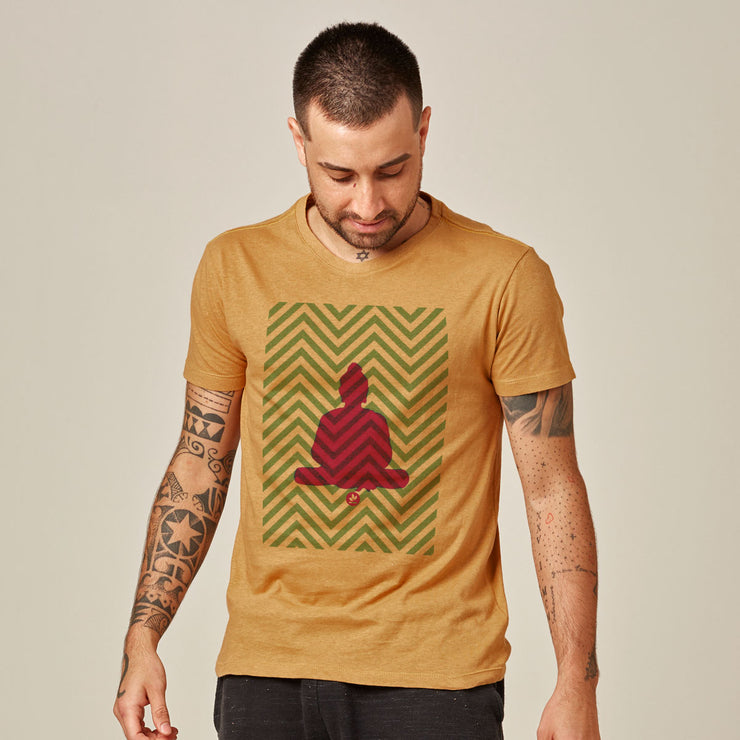 Recotton Men's T-shirt - Meditation