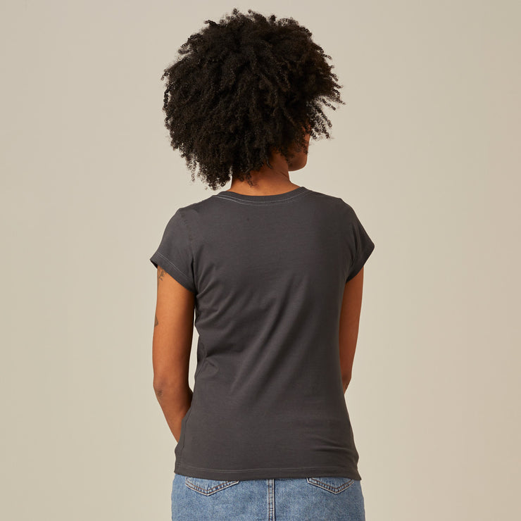 Women's V-neck T-shirt - Basic