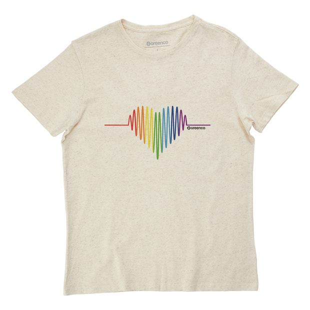 Men's Comfort T-shirt - Pride Heart