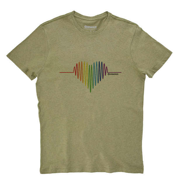 Men's Comfort T-shirt - Pride Heart
