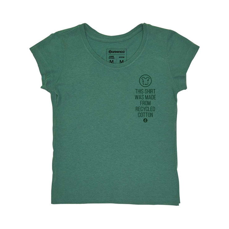 Recotton Women's T-shirt - Made From Recycled Cotton 2