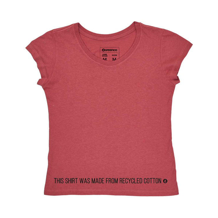 Recotton Women's T-shirt - Made From Recycled Cotton 1