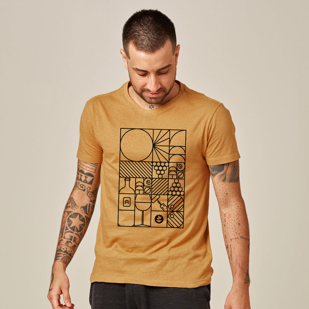 Recotton Men's T-shirt - Geo Winery
