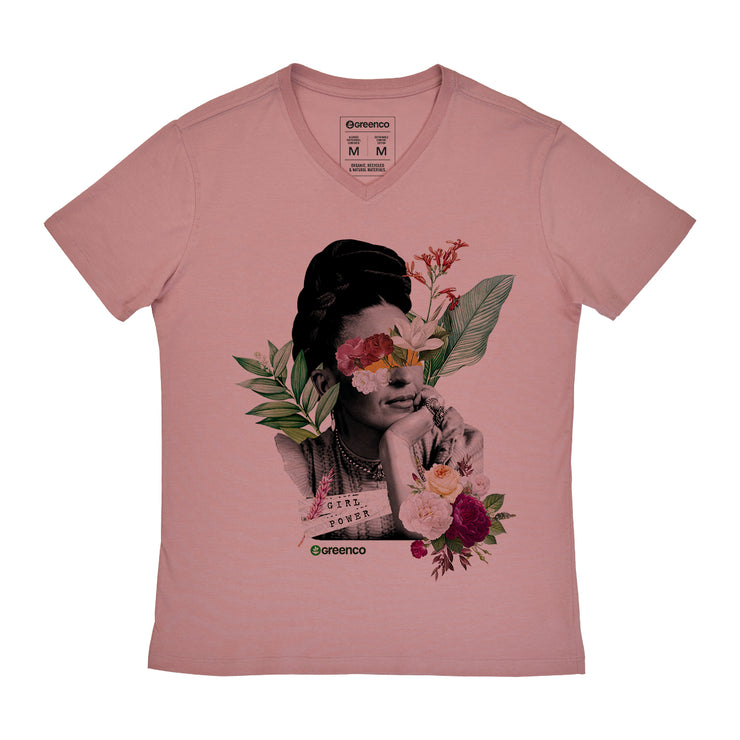 Men's V-neck T-shirt - Frida