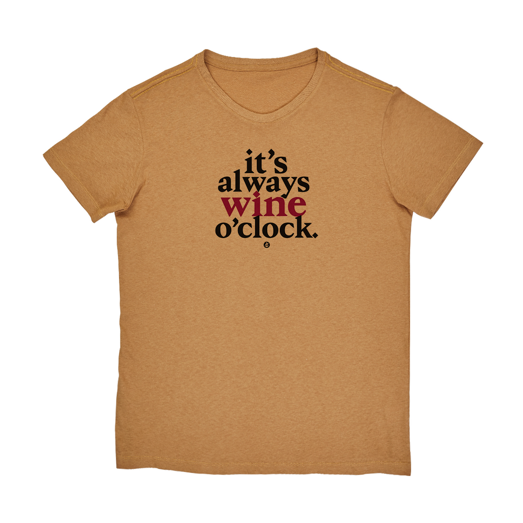 Recotton Men's T-shirt - Wine O Clock
