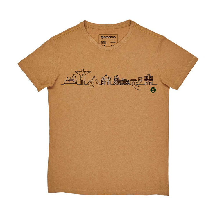 Recotton Men's T-shirt - 7 Wonders