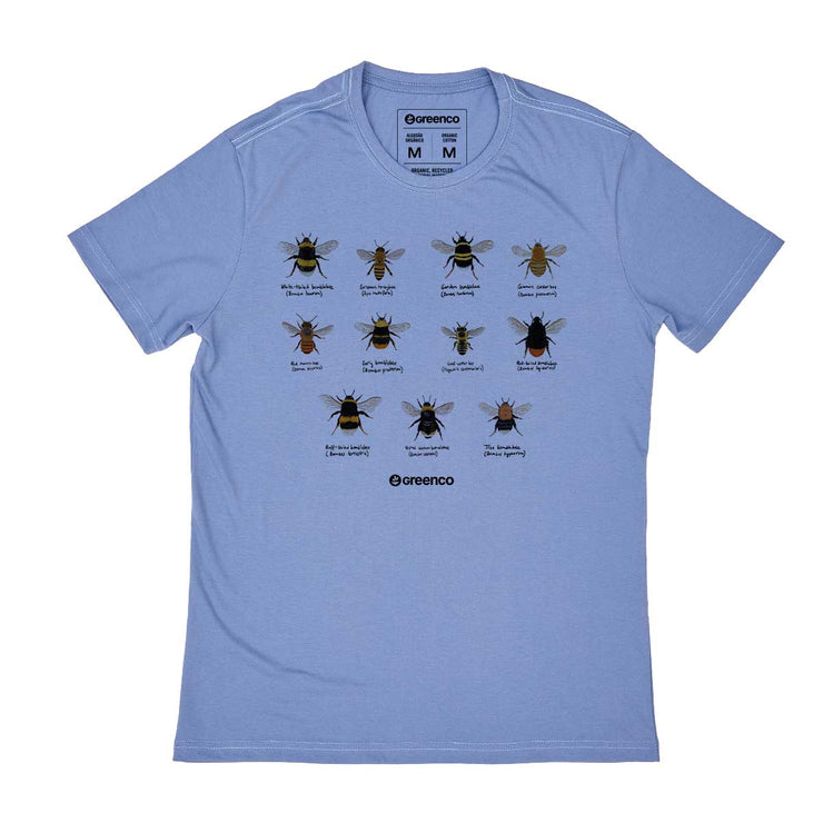 Organic Cotton Men's T-shirt - Bees