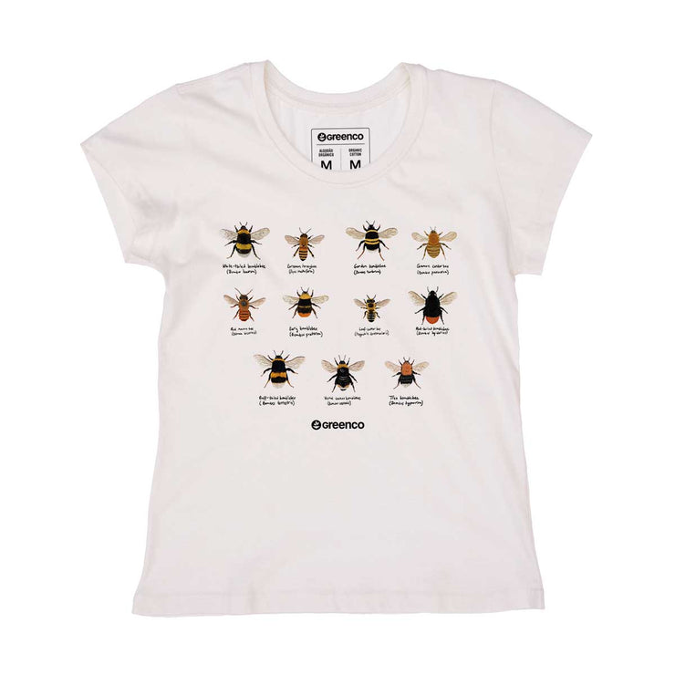 Organic Cotton Women's T-shirt - Bees