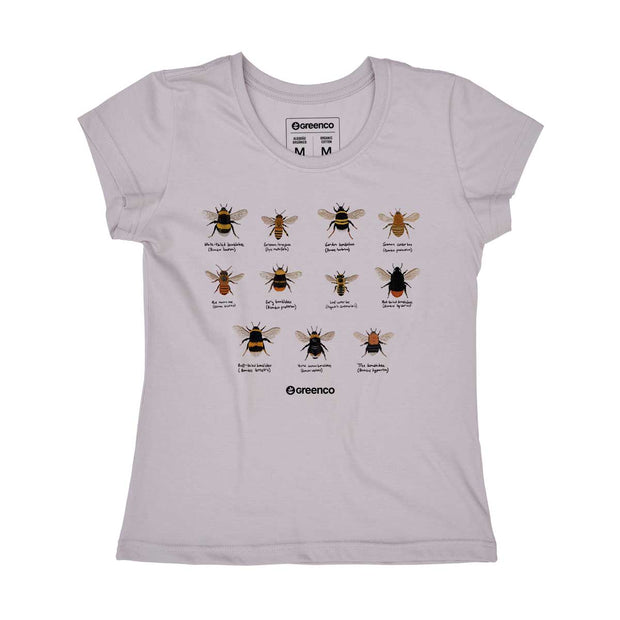 Organic Cotton Women's T-shirt - Bees