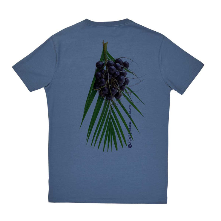 Men's V-neck T-shirt - Açaí