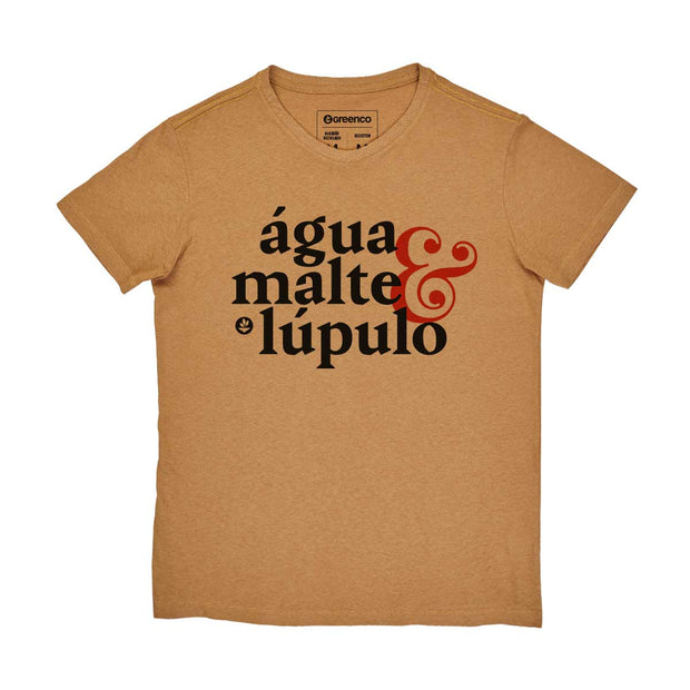 Recotton Men's T-shirt - Água Malte Lúpulo