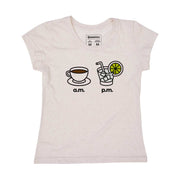 Recycled Polyester + Linen Women's T-shirt - AM PM - Caipirinha