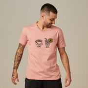Men's V-neck T-shirt - AM PM - Caipirinha