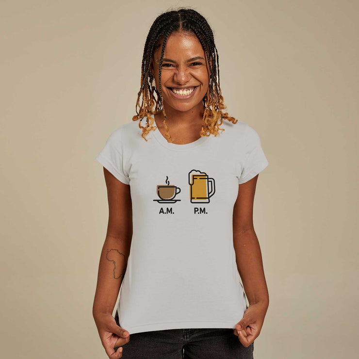 Organic Cotton Women's T-shirt - AM PM - Chopp