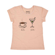 Recycled Polyester + Linen Women's T-shirt - AM PM - Martini
