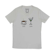 Men's V-neck T-shirt - AM PM - Martini