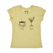 Recycled Polyester + Linen Women's T-shirt - AM PM - Martini