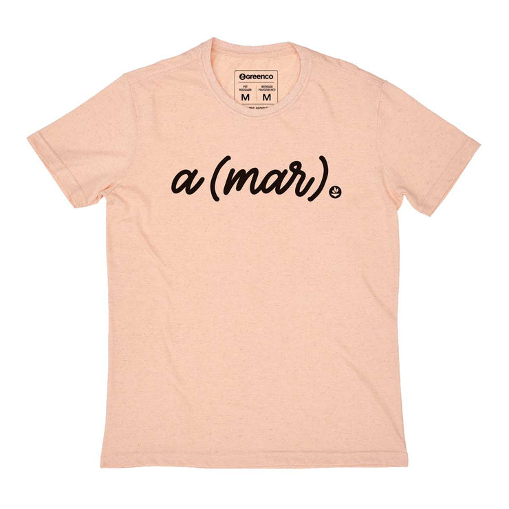 Recycled Polyester + Linen Men's T-shirt - Amar