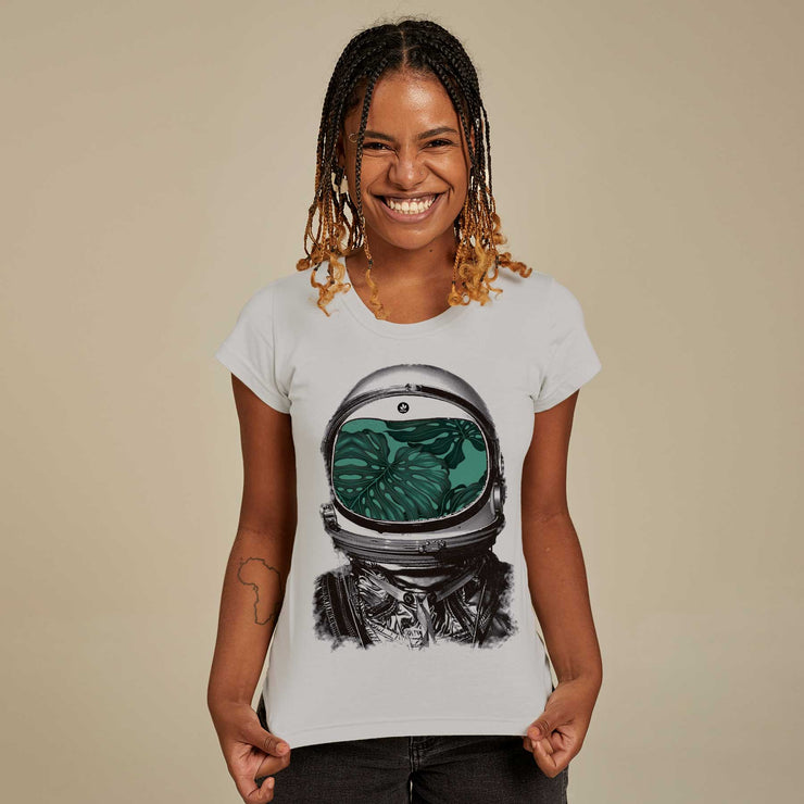 Organic Cotton Women's T-shirt - Astronaut