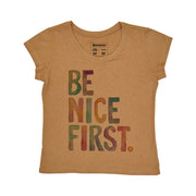 Recotton Women's T-shirt - Be Nice First
