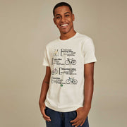 Organic Cotton Men's T-shirt - Bike Types