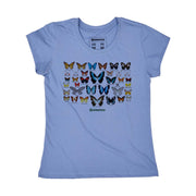Organic Cotton Women's T-shirt - Butterflies