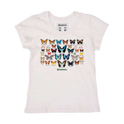 Organic Cotton Women's T-shirt - Butterflies