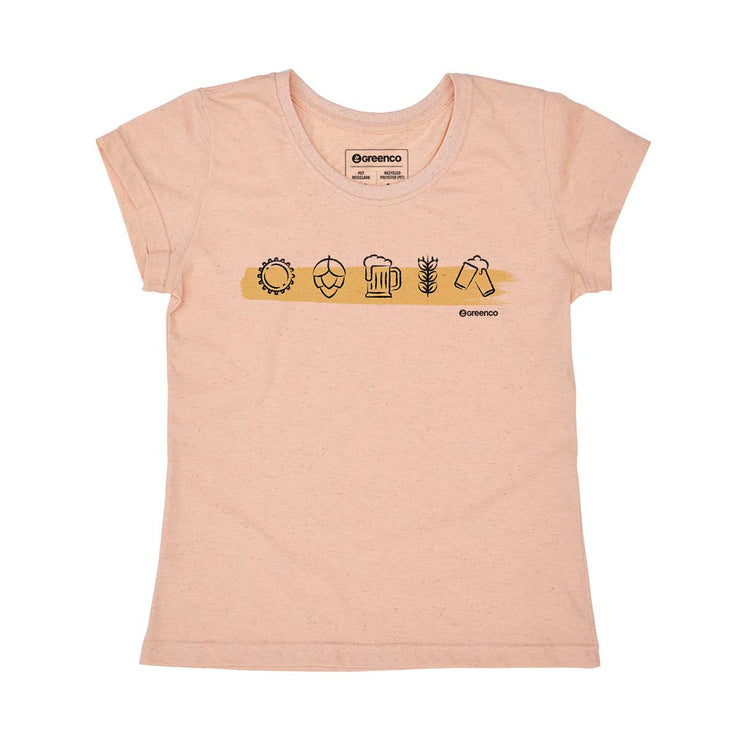 Recycled Polyester + Linen Women's T-shirt - Brewers