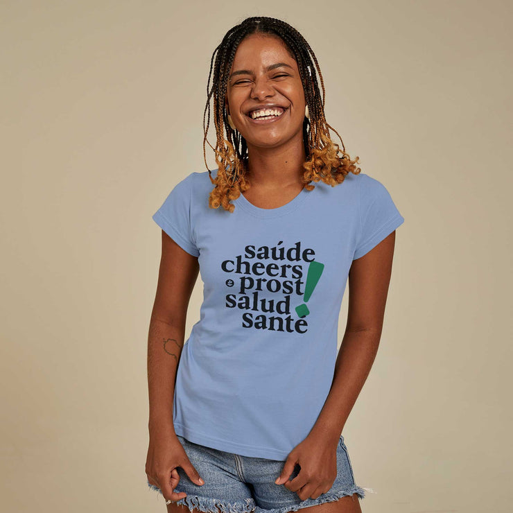 Organic Cotton Women's T-shirt - Cheers
