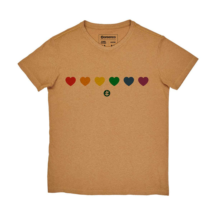 Recotton Men's T-shirt - Color Heart