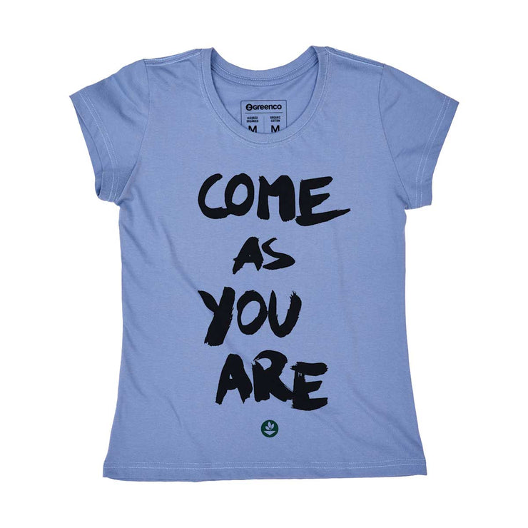 Organic Cotton Women's T-shirt - Come As You Are
