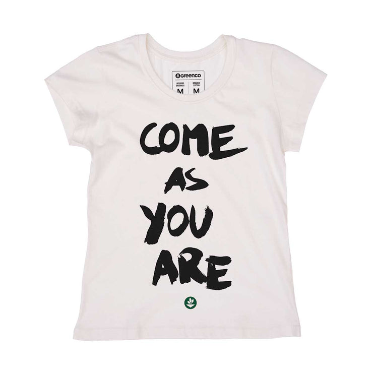 Organic Cotton Women's T-shirt - Come As You Are