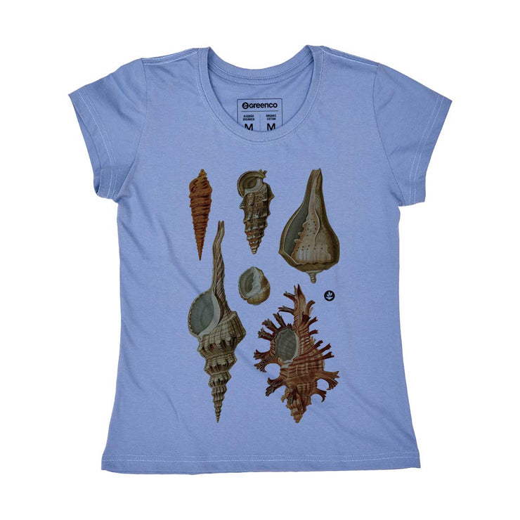 Organic Cotton Women's T-shirt - Shells
