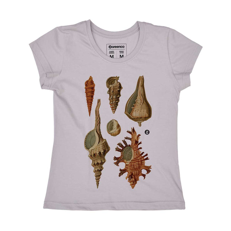 Organic Cotton Women's T-shirt - Shells
