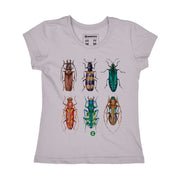Organic Cotton Women's T-shirt - Colored Beetles