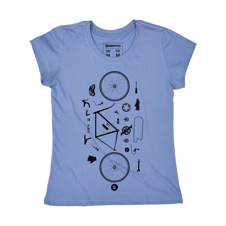 Organic Cotton Women's T-shirt - Desconstrubike