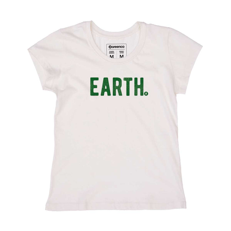 Organic Cotton Women's T-shirt - Earth