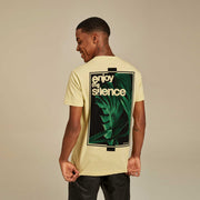 Recycled Polyester + Linen Men's T-shirt - Enjoy The Silence