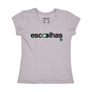 Organic Cotton Women's T-shirt - Escolhas