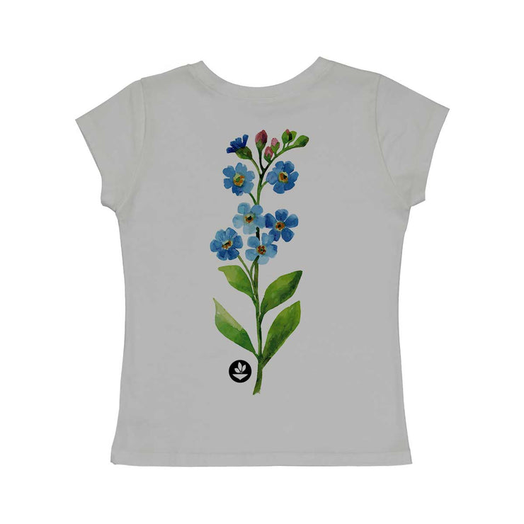 Women's V-neck T-shirt - Watercolor Flower 2